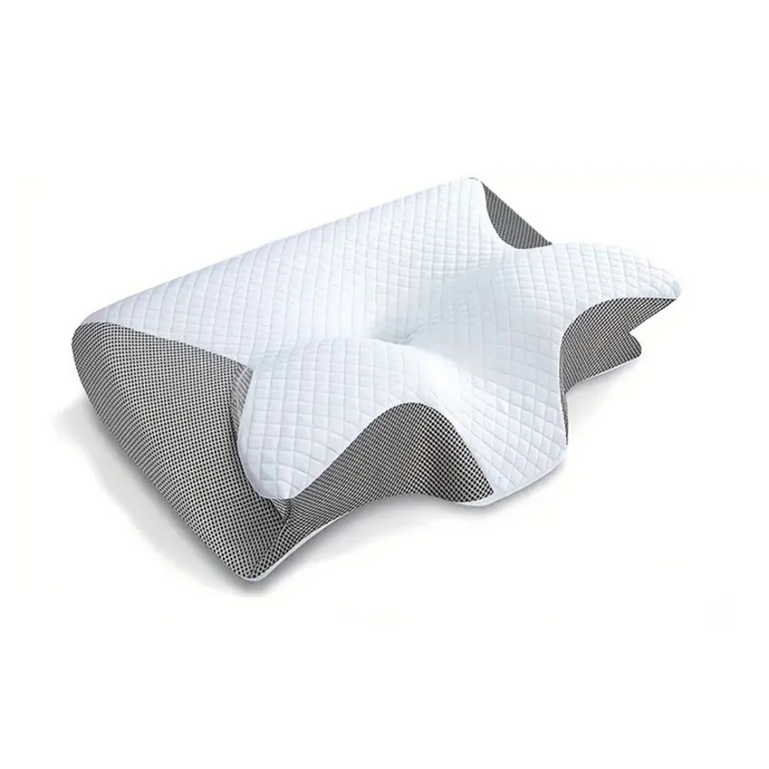 SleepAlign – Nackenkissen mit Memory Foam für alle Schlafpositionen