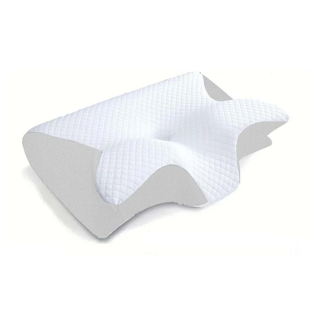 SleepAlign – Nackenkissen mit Memory Foam für alle Schlafpositionen