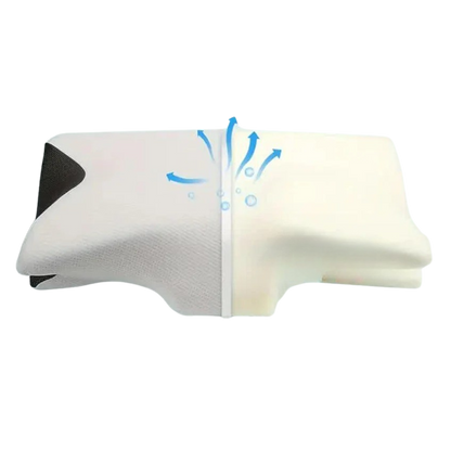 SleepAlign – Nackenkissen mit Memory Foam für alle Schlafpositionen
